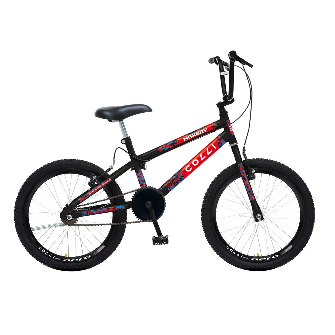 Bicicleta MAX BOY Cross, Aro 20 Aero e Freios V-Brake - Colli — PTO/FOSC