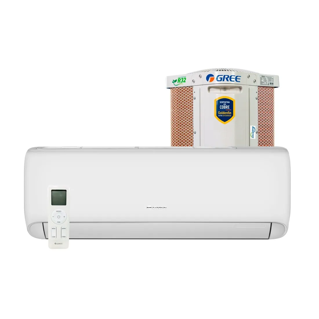 Ar Condicionado GREE 9.000Btus Inverter GWC09ATA G-Classic 220V — UNICA