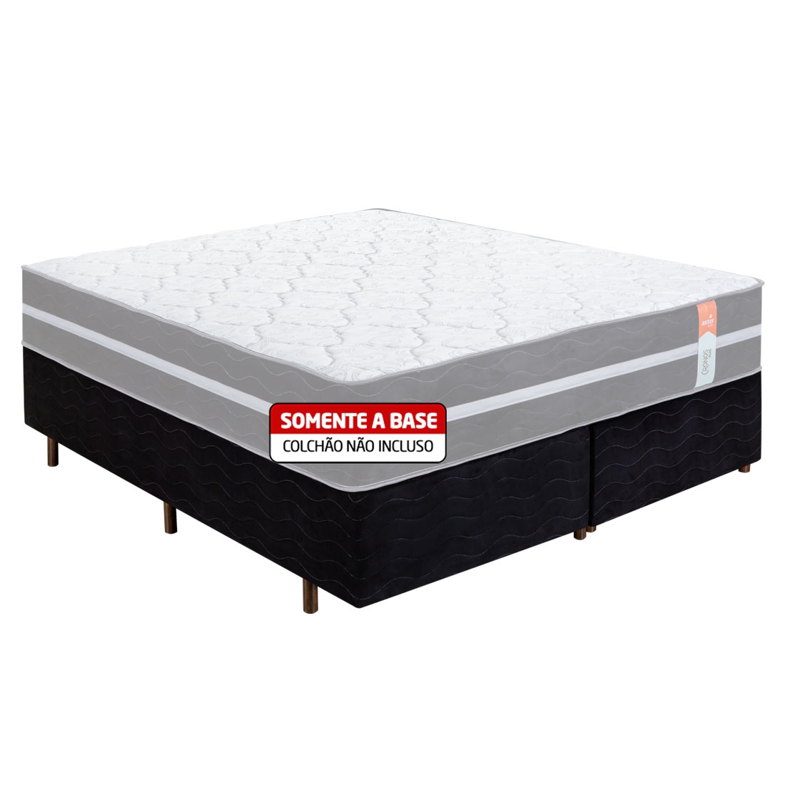 Base Box Casal King Size Cronos Plus Aster 193cm | Sonos Colchões — UNICA