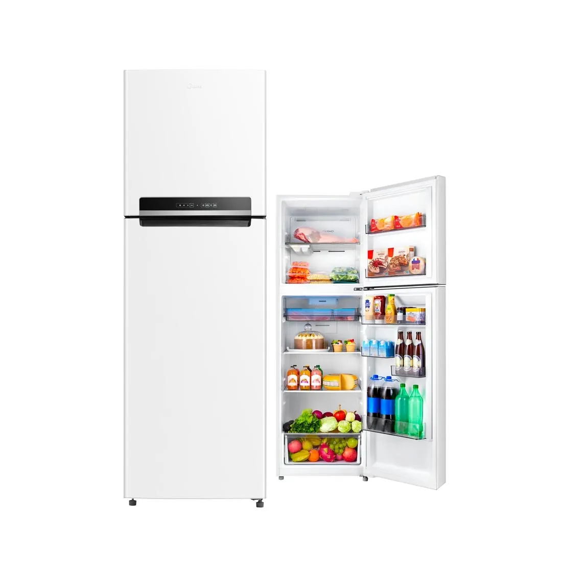 Geladeira Frost Free Midea Duplex 425L Inverter Branca MDRT572EVD013 Bivolt — UNICA - Voltagem: BIVOLT