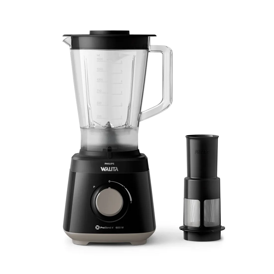 Liquidificador Philips Walita Preto 600W - RI2112 — UNICA - Voltagem: 220v