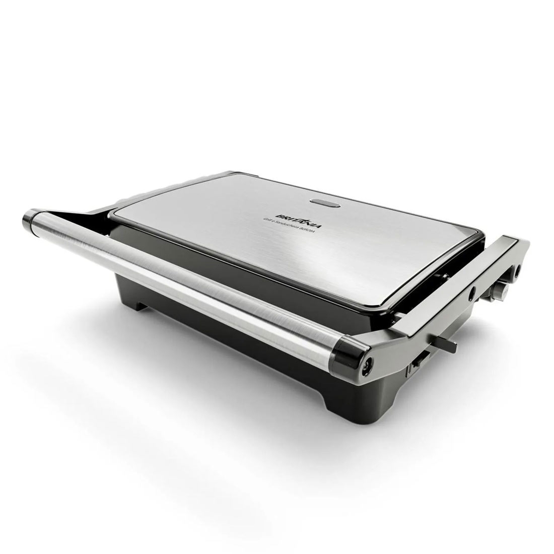 Grill e Sanduicheira Britânia BGR28A 2 em 1 Abertura 180º — UNICA - Voltagem: 110v