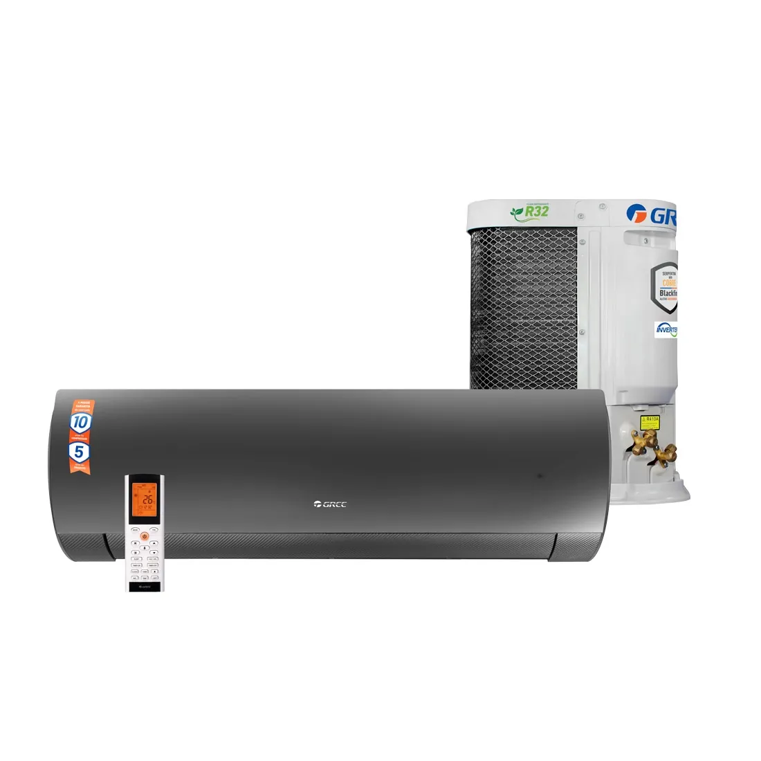 Ar Condicionado Gree Inverter G-Diamond 9.000 Btus Frio GWC09ACA 220V — UNICA