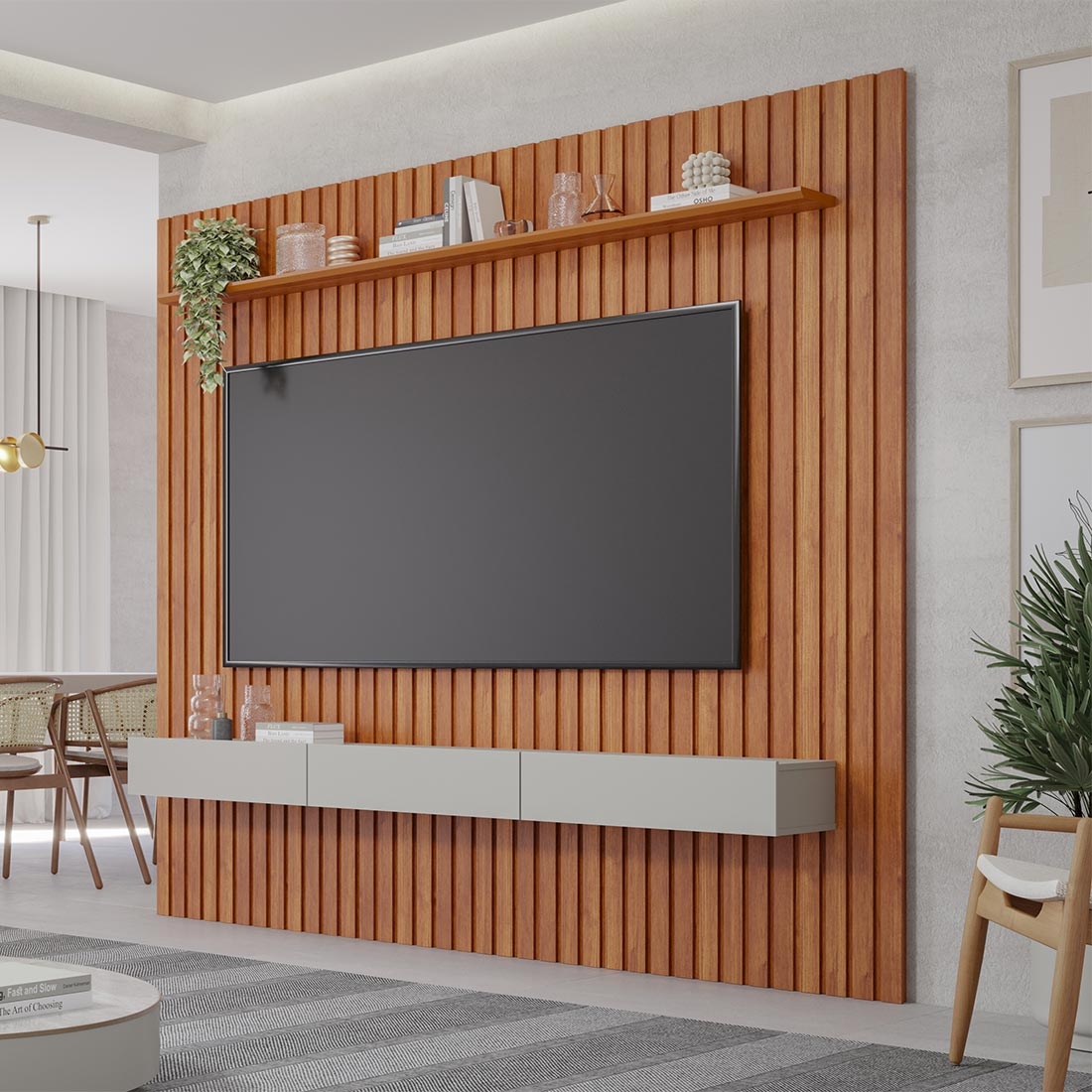 Painel / Home Maragogi 230 para Tvs até 75 | Permóbili