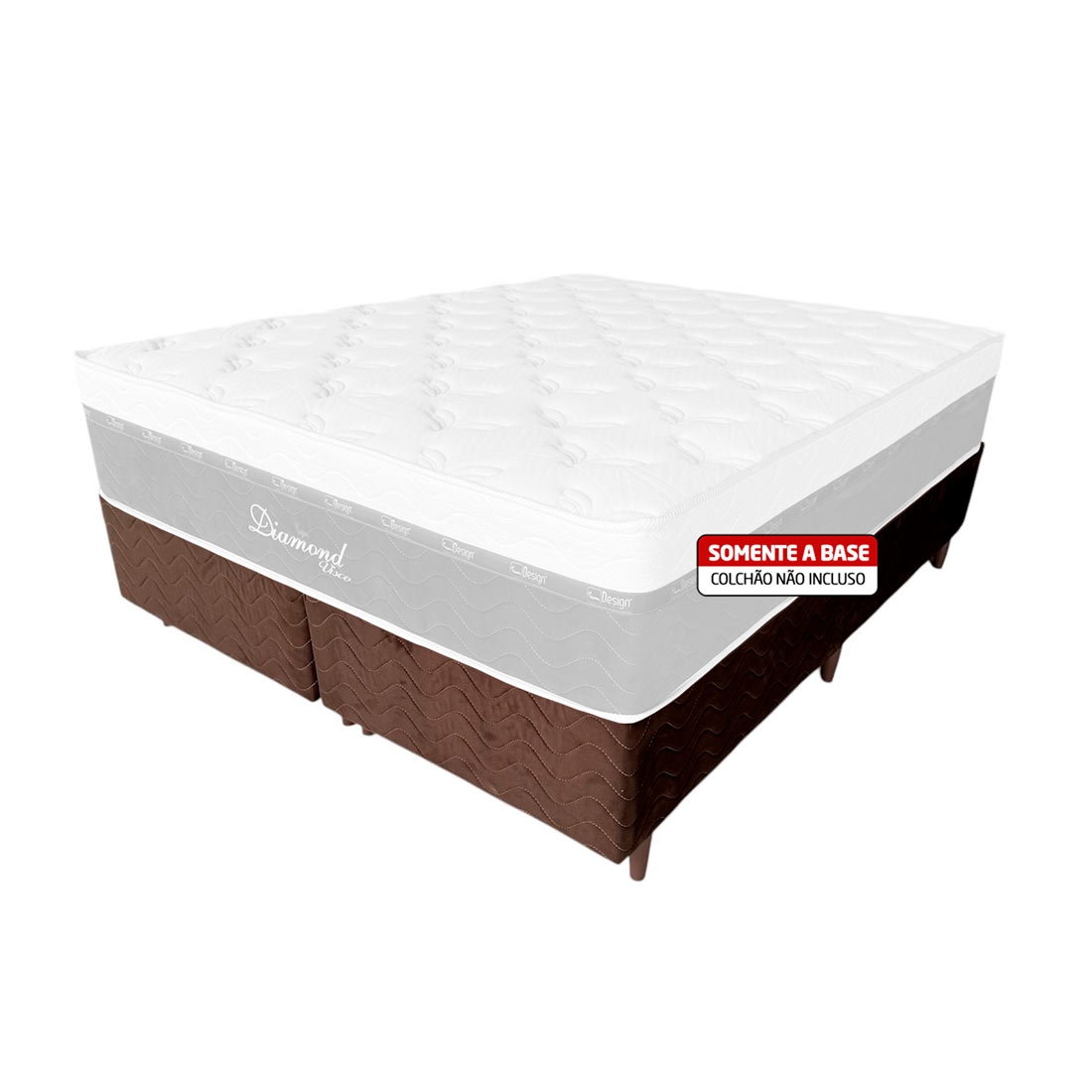 Base Box Casal Diamond 193cm | Design Colchões — UNICA