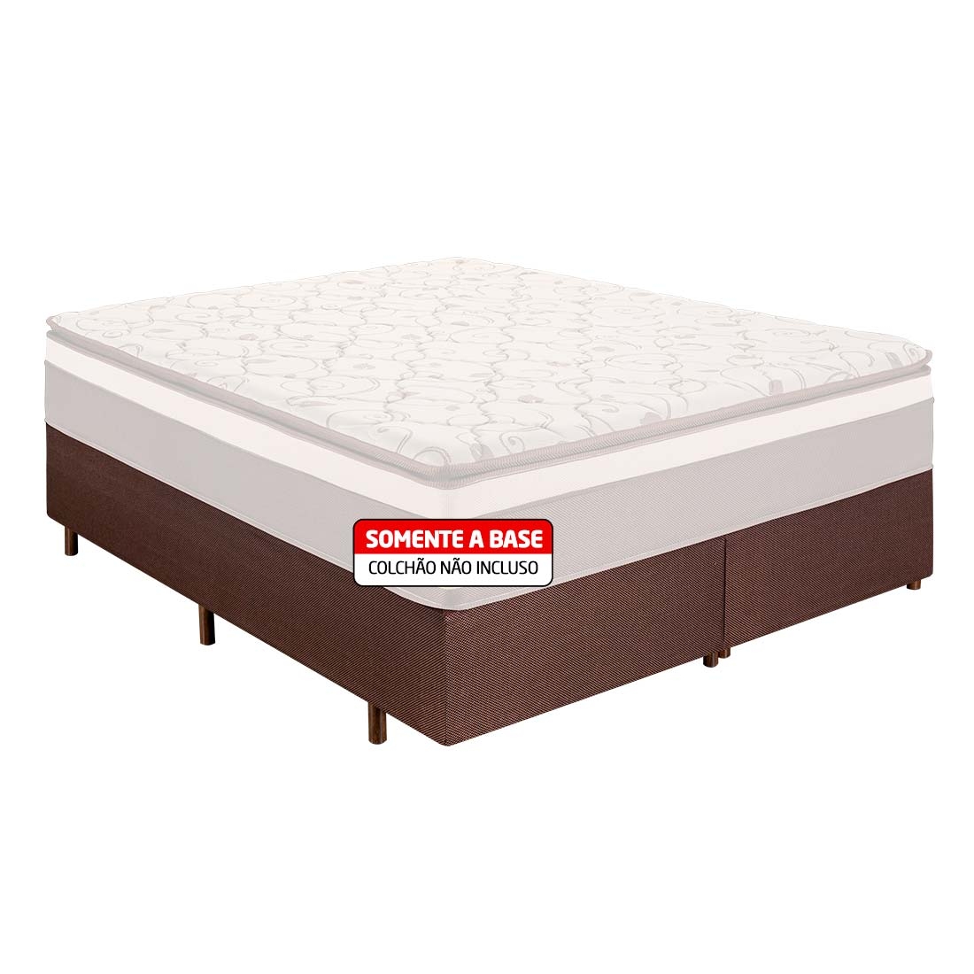 Base Box Intense Bronze Aster para Colchões Casal Queen 158 cm | Sonos Colchões — UNICA