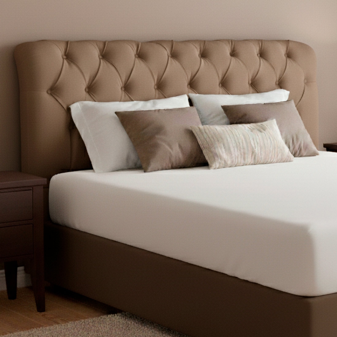 Cabeceira Estofada Sofistic para Colchões de Casal King Size 193 cm | Bom Pastor — 3010