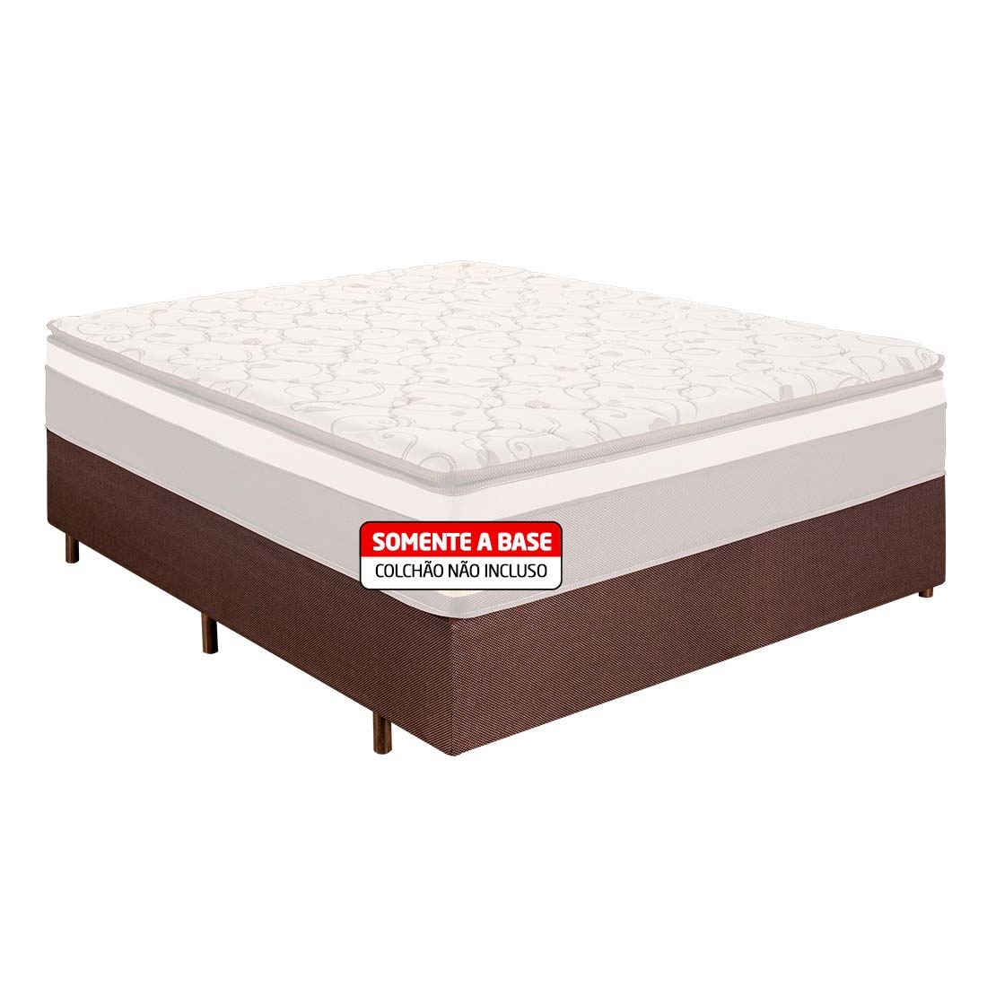 Base Box Intense Bronze Aster para Colchões Casal 138 cm | Sonos Colchões — UNICA