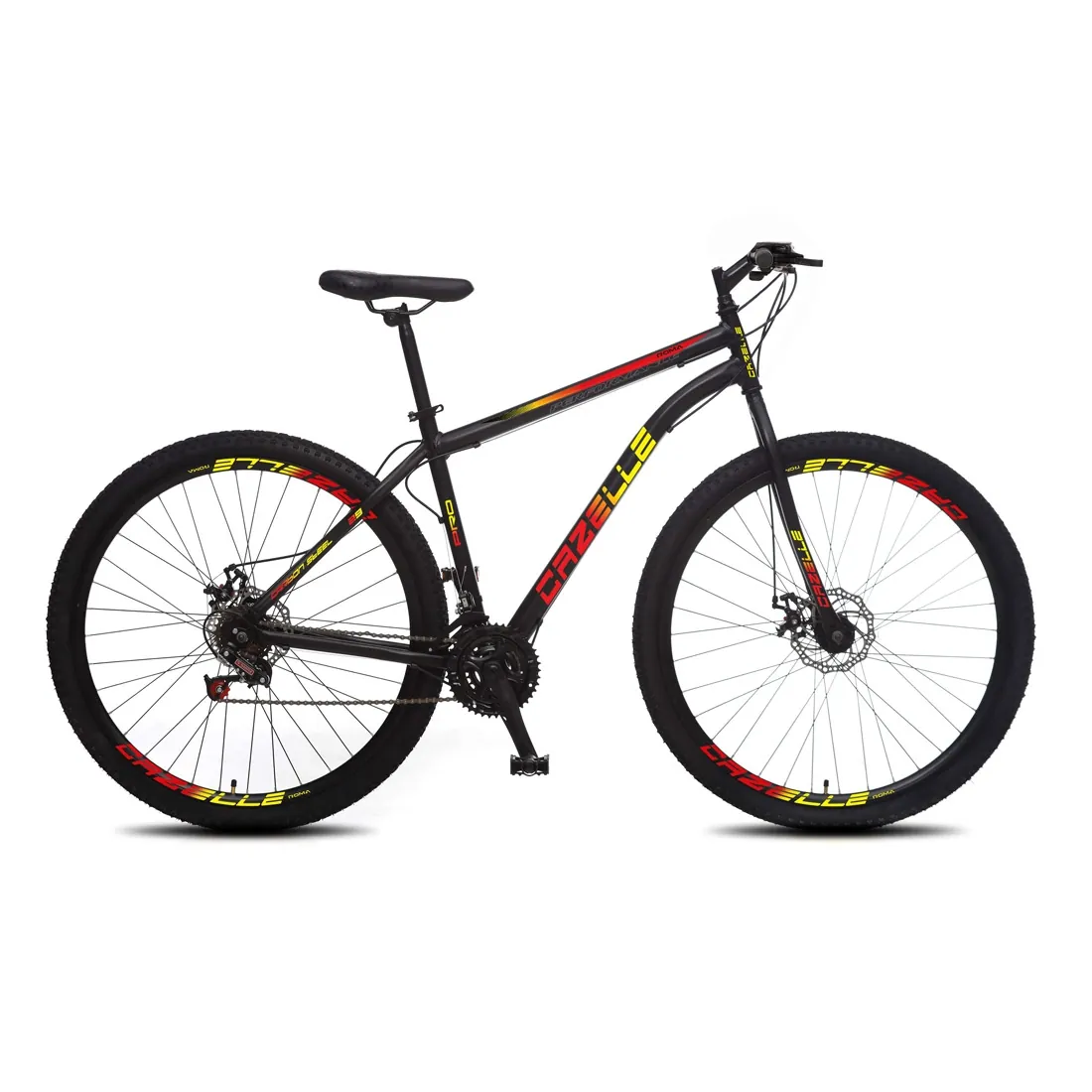 Bicicleta Colli Cazelle Roma Masculina Aro 29 21 Marchas, Rodas com Aero — VERM/AMA