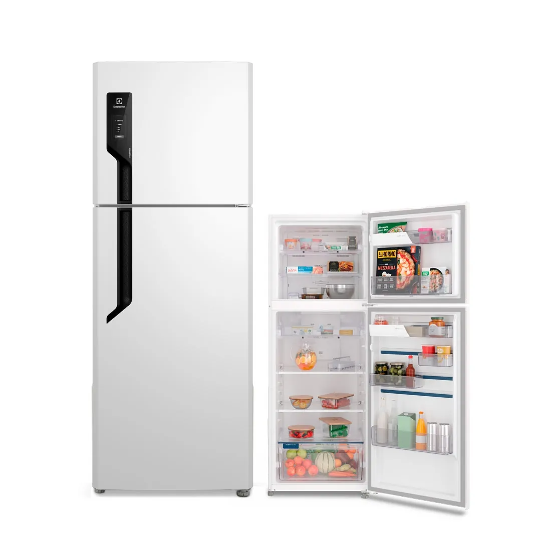 Refrigerador 481 litros Electrolux TF71 Efficient 2 portas Branco Frost Free com Auto Sense