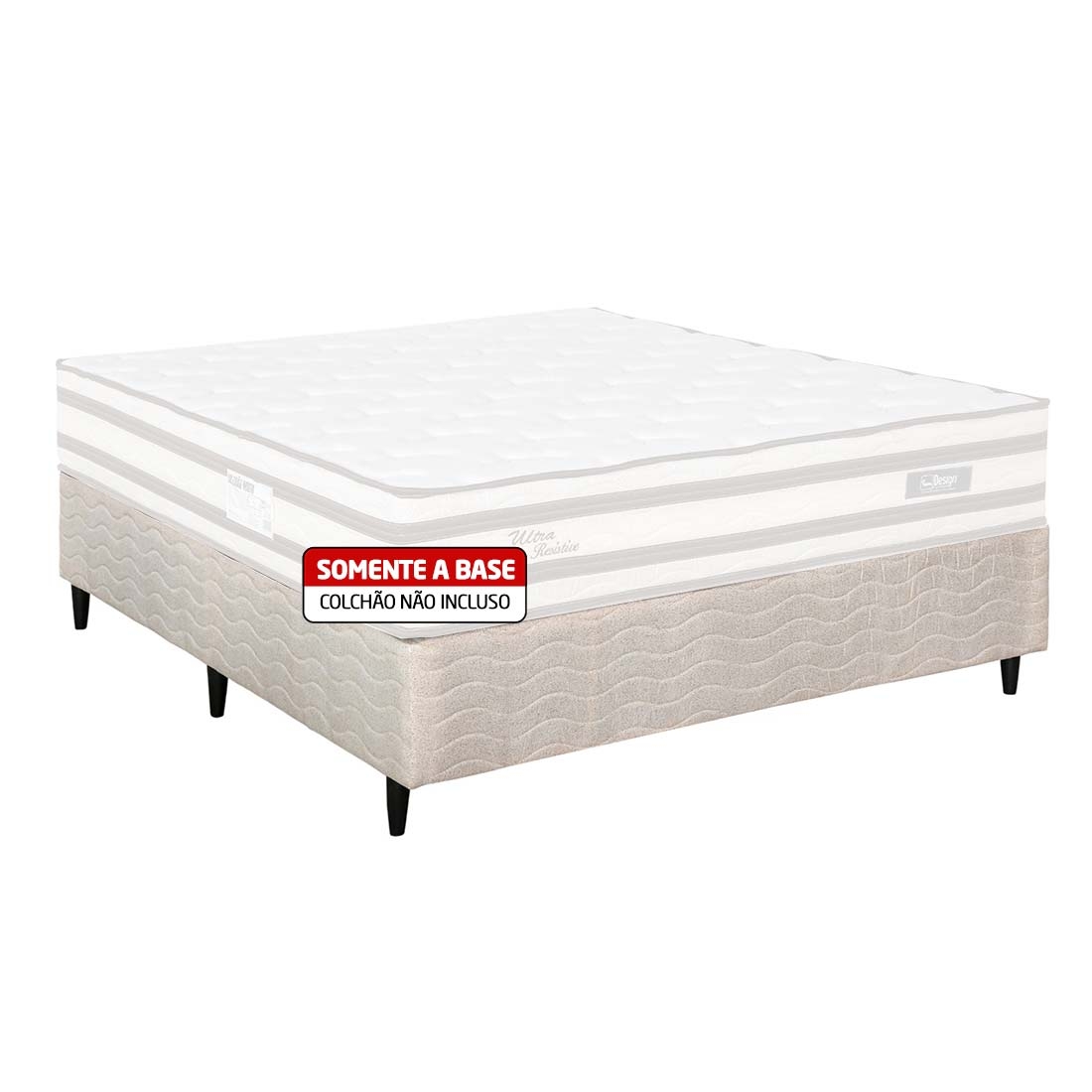 Base Box Casal Ultra Resistive 138 | Design Colchões — UNICA