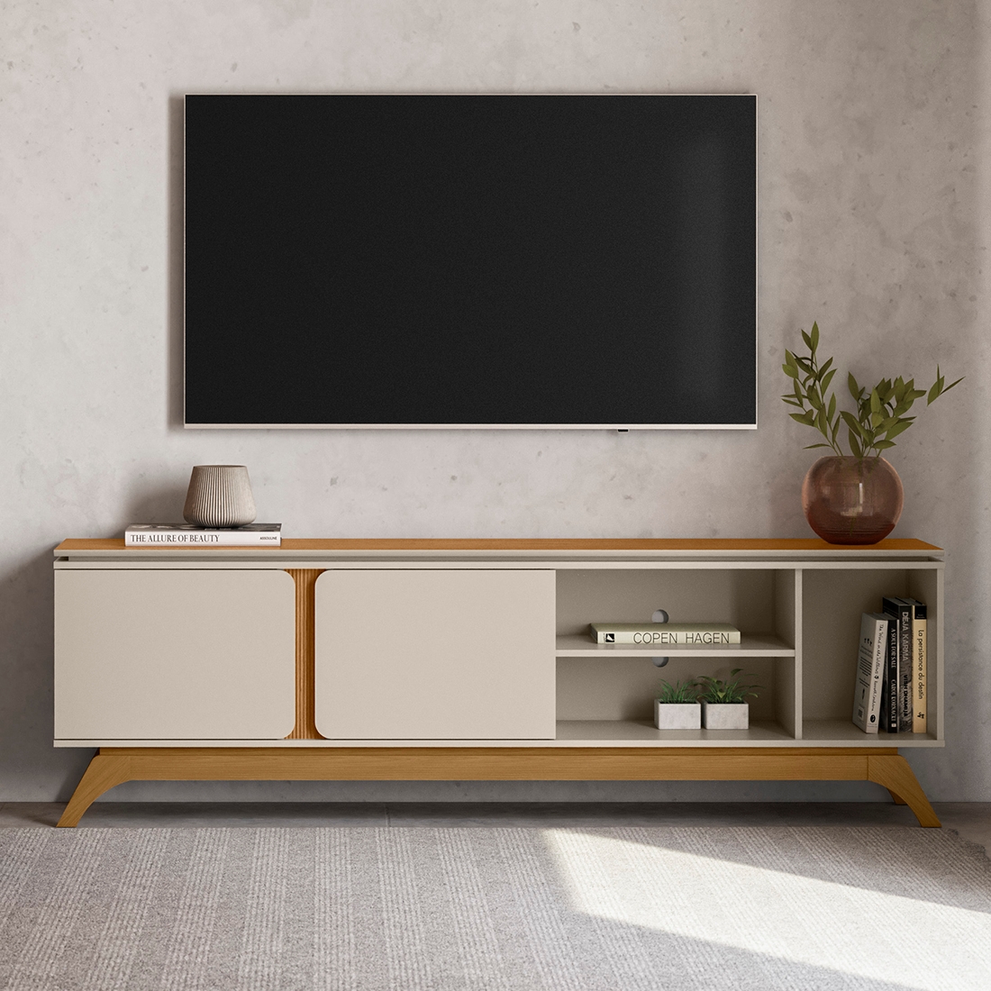 Rack para TV até 70" Istambul | Linea Brasil — NATU/OWH