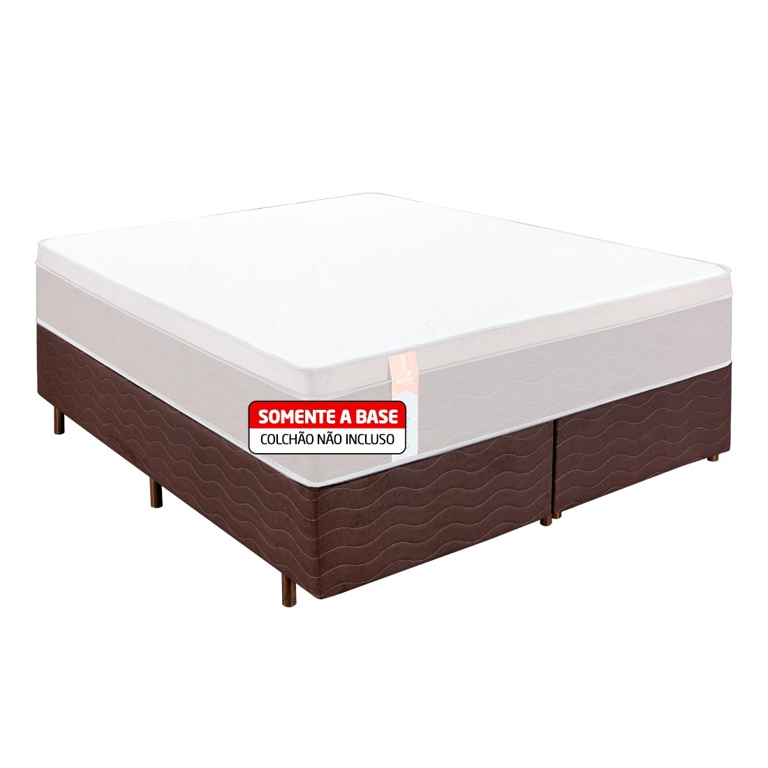 Base Box Cancun Aster para Colchões Casal Queen 158 cm | Sonos Colchões — UNICA